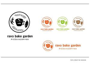 TAYA CREATIVE DESIGN (taya-design)さんのカフェ「ravo bake garden」ラボ ベイク ガーデンのロゴ作成への提案