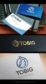 魔法スタジオ (mahou-phot)さんの不動産コンサルティング会社TOBIGのロゴ作成への提案