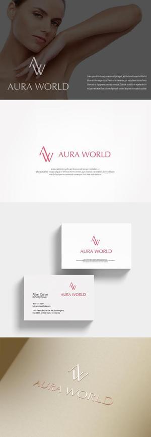 mg_web (mg_web)さんの会社のオフィシャル「AURA WORLD」のロゴへの提案