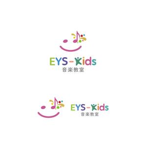 はなのゆめ (tokkebi)さんのEYS-Kids音楽教室のロゴへの提案