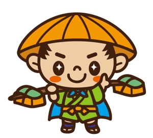 CHIHUAHUA BASE (tae1182)さんの「近江商人」イメージキャラクターイラストのリメイクへの提案