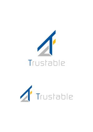 ing (ryoichi_design)さんの経営コンサルティング「Trustable」（トラスタブル）の社名ロゴへの提案