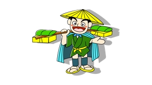 林俊介 (shun_tosboy)さんの「近江商人」イメージキャラクターイラストのリメイクへの提案