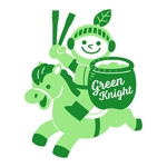 aya (aya_oc)さんのゴミ拾いプロジェクトのロゴ〜緑の騎士〜への提案