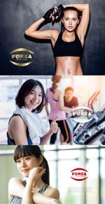 アズカル (azukal)さんの女性専用フィットネスクラブ「Forza fitness studio」のロゴへの提案