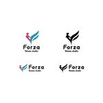 BUTTER GRAPHICS (tsukasa110)さんの女性専用フィットネスクラブ「Forza fitness studio」のロゴへの提案
