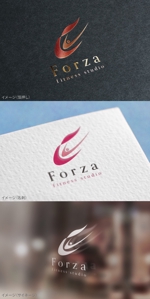 mogu ai (moguai)さんの女性専用フィットネスクラブ「Forza fitness studio」のロゴへの提案