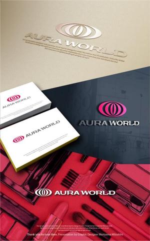 m_mhljm (m_mhljm)さんの会社のオフィシャル「AURA WORLD」のロゴへの提案