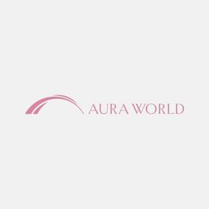 alne-cat (alne-cat)さんの会社のオフィシャル「AURA WORLD」のロゴへの提案