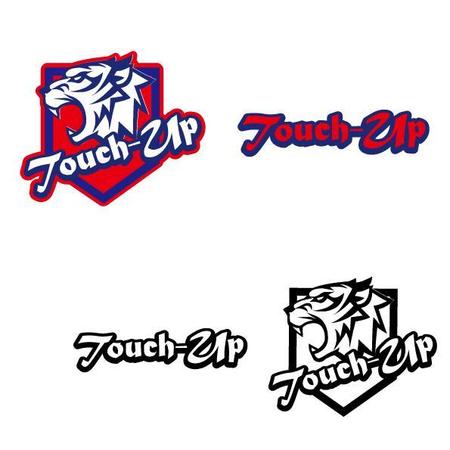 Marukeiさんの事例 実績 提案 株式会社 Touch Up キャラクター入りエンブレムロゴ ワードロゴ 制作 Touch Up クラウドソーシング ランサーズ