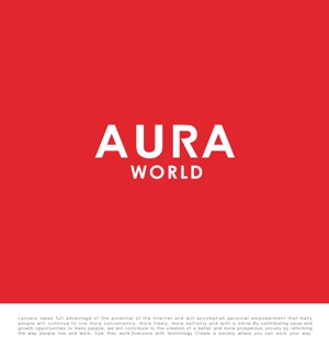 tog_design (tog_design)さんの会社のオフィシャル「AURA WORLD」のロゴへの提案