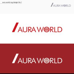 AD710 (AD710)さんの会社のオフィシャル「AURA WORLD」のロゴへの提案