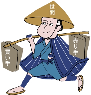 koguo (koguo)さんの「近江商人」イメージキャラクターイラストのリメイクへの提案