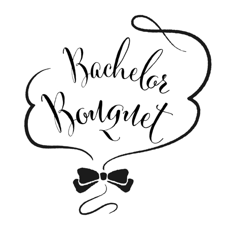 あゆみ (Komtaym)さんのブーケ定期購入ギフトサービス「Bachelor Bouquet」のサービスロゴへの提案