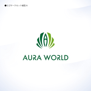 358eiki (tanaka_358_eiki)さんの会社のオフィシャル「AURA WORLD」のロゴへの提案