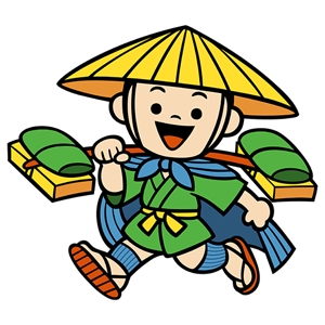 aya (aya_oc)さんの「近江商人」イメージキャラクターイラストのリメイクへの提案