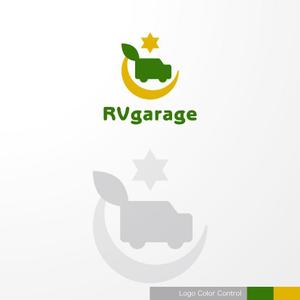 ＊ sa_akutsu ＊ (sa_akutsu)さんのキャンピングカーのメンテナンスショップ「RVガレージ」のロゴへの提案