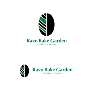 MagicHour (MagicHour)さんのカフェ「ravo bake garden」ラボ ベイク ガーデンのロゴ作成への提案