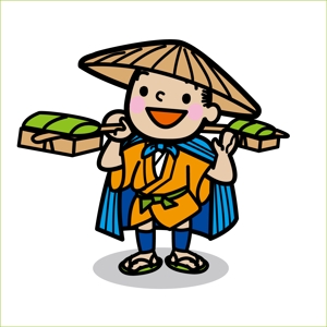 kikujiro (kiku211)さんの「近江商人」イメージキャラクターイラストのリメイクへの提案