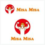 tacit_D (tacit_D)さんのマッチョ女子「MISA MISA」のキャラクターロゴへの提案