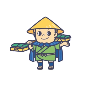 cheo (nrg45153_co)さんの「近江商人」イメージキャラクターイラストのリメイクへの提案