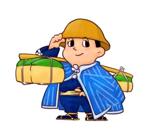 touchncoさんの「近江商人」イメージキャラクターイラストのリメイクへの提案