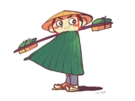 ichigo (iiiyyy)さんの「近江商人」イメージキャラクターイラストのリメイクへの提案