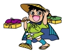 nako (nako_watashinohitujichan1)さんの「近江商人」イメージキャラクターイラストのリメイクへの提案