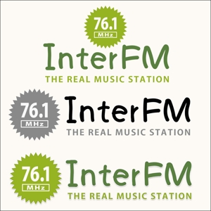kenken7さんの「76.1 THE REAL MUSIC STATION InterFM」のロゴ作成への提案