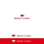 P Design (DesignStudio)さんのコーヒショップ「Melhor Coffee」のロゴ制作への提案