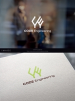 y2design (yamana_design)さんの建築会社CODE Engineeringのロゴ作成への提案