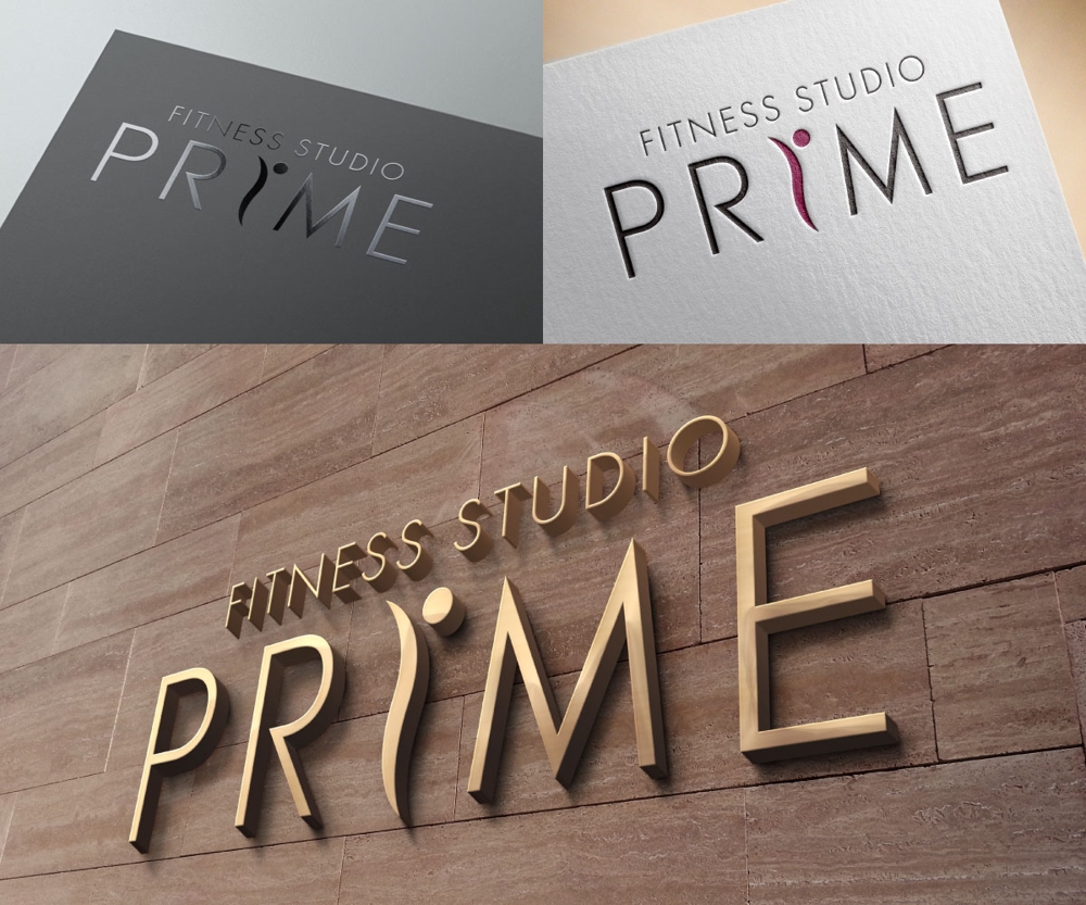 女性専用フィットネススタジオ「FITNESS STUDIO PRIME」のロゴ