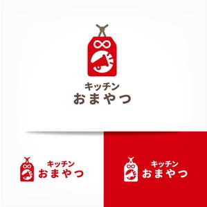 オーキ・ミワ (duckblue)さんの食品ブランド「キッチンおまやつ」のロゴへの提案