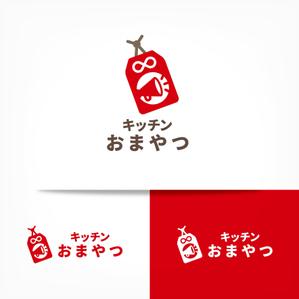 オーキ・ミワ (duckblue)さんの食品ブランド「キッチンおまやつ」のロゴへの提案