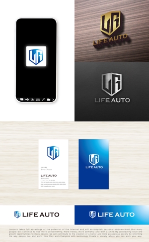 tog_design (tog_design)さんの自動車販売会社 ライフオート「LIFE AUTO」のロゴ作成への提案