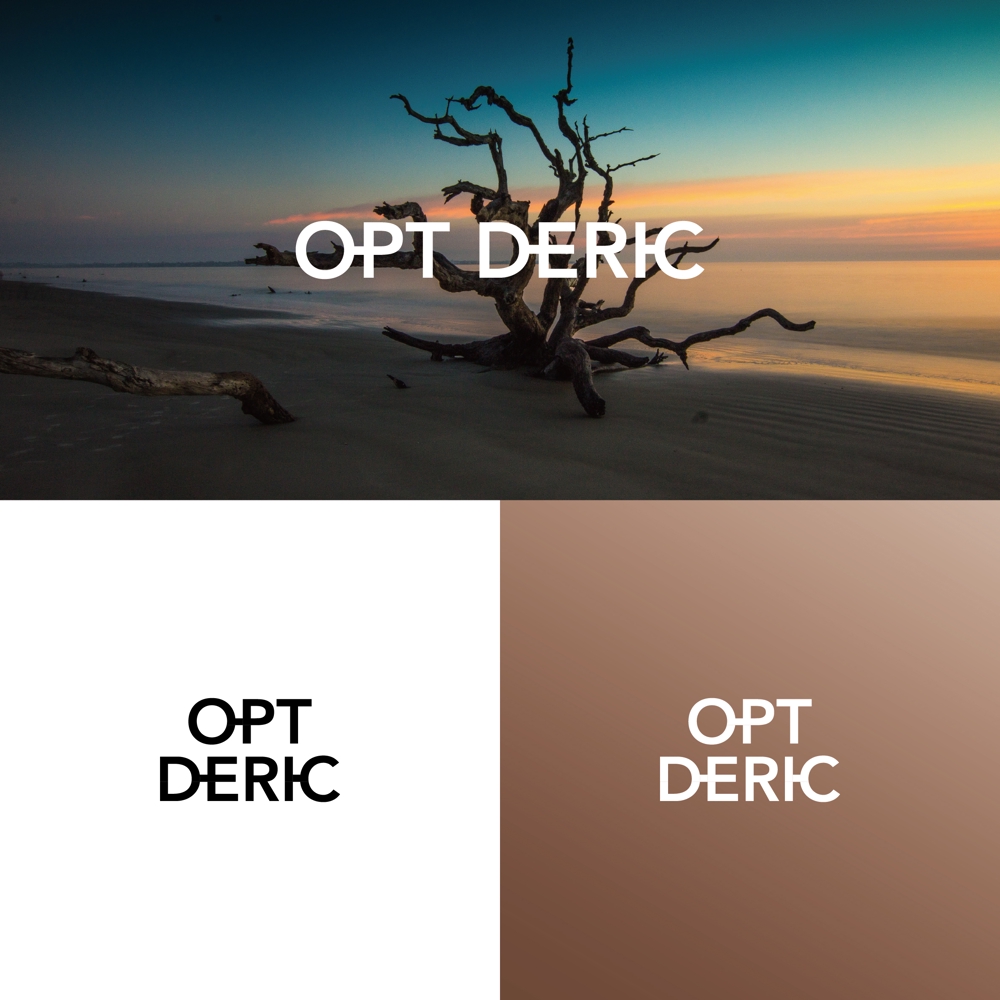 メガネの専門店「OPT DERIC」のロゴ