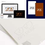 レテン・クリエイティブ (tattsu0812)さんのメガネの専門店「OPT DERIC」のロゴへの提案