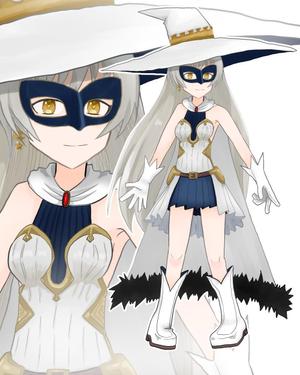吾妻屋（あずまや） (ito1644)さんの白い魔法使い（少女）のキャラクターデザインへの提案