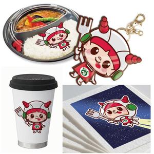 crayon　KIDS (crayonkids)さんのお惣菜屋「Meal man」のロゴキャラクターへの提案