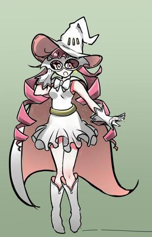 かたあげ (takeo64)さんの白い魔法使い（少女）のキャラクターデザインへの提案