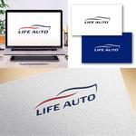 Hi-Design (hirokips)さんの自動車販売会社 ライフオート「LIFE AUTO」のロゴ作成への提案