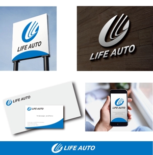ispd (ispd51)さんの自動車販売会社 ライフオート「LIFE AUTO」のロゴ作成への提案