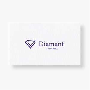 happiness_design (happiness_design)さんのメンズ専門トータルビューティー「Diamant」のロゴ作成への提案