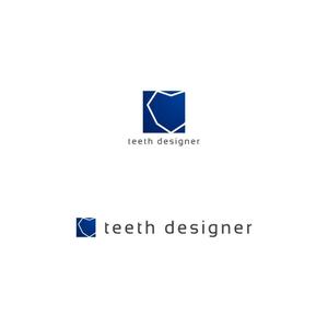 Yolozu (Yolozu)さんの歯科技工所『teethdesigner』のロゴマーク（シンボルマーク＋ロゴタイプ）への提案