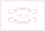 appletwilightさんの「nail&beauty salon pink tea」のロゴ作成への提案