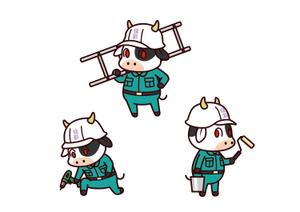 木目 (teraeri007)さんの屋根事業・外壁塗装事業のイメージキャラクターの作成への提案