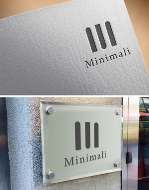 清水　貴史 (smirk777)さんのミニマリストを対象とした買取アプリ「Minimali -ミニマリ-」のロゴ制作を担当してくださる方への提案