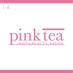 interista (interista)さんの「nail&beauty salon pink tea」のロゴ作成への提案