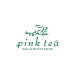 ow (odsisworks)さんの「nail&beauty salon pink tea」のロゴ作成への提案
