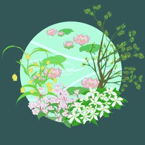 三戸三 (yomomi)さんの10～15作品選びます！第六弾「お寺の天井絵イラスト」への提案